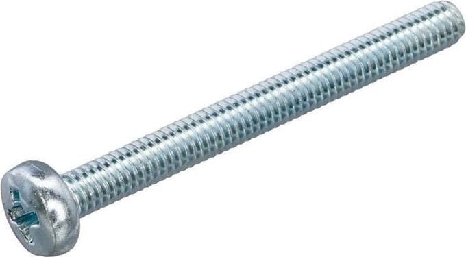 metaalschroef gegalvaniseerd cilinderkop M5 x 8 (200st.)