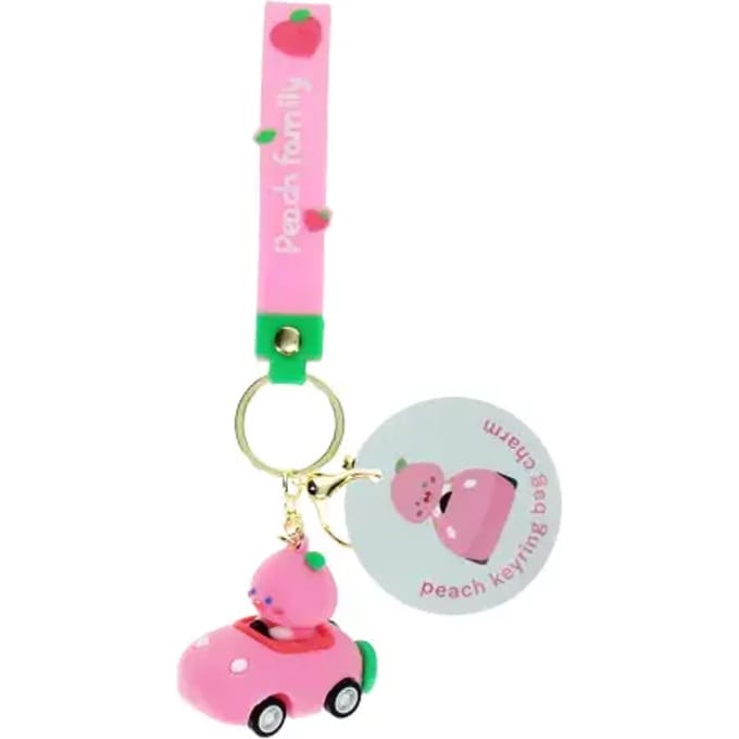 Kindersleutelhanger Rex London Peach