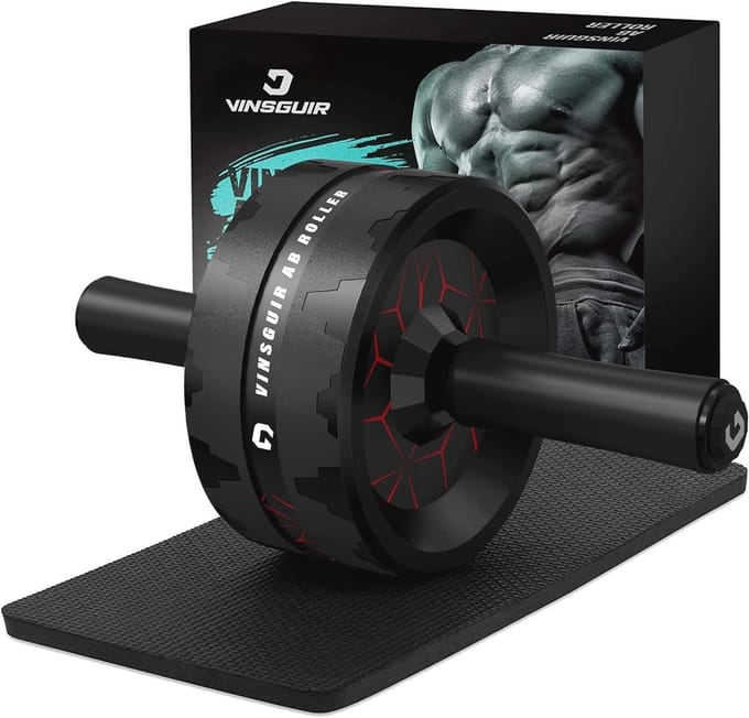 Ab Roller Wheel voor Effectieve Buikoefeningen - Thuis Gym Workout Apparatuur