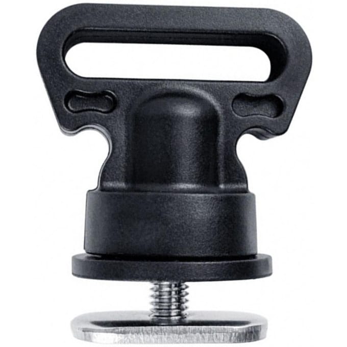 Kajak Railmontage Verticale Sjorring voor het Vastzetten van Koelbox, Viskrat en Andere Kajakaccessoires 1pc black