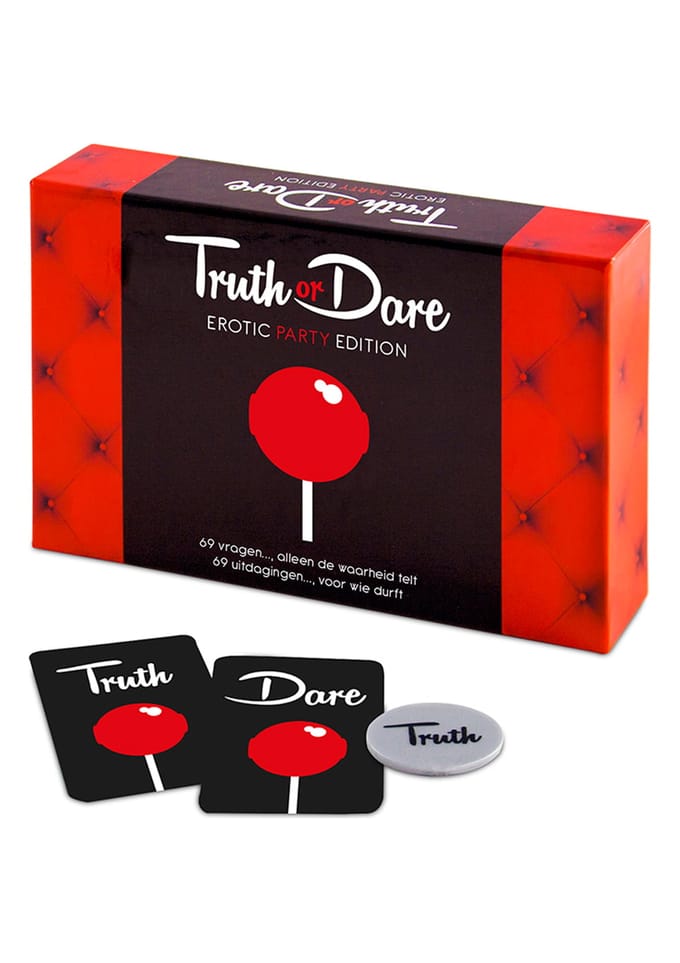 Tease & Please Truth or Dare Erotic Party Edition - NL Rood - Erotisch Bordspel