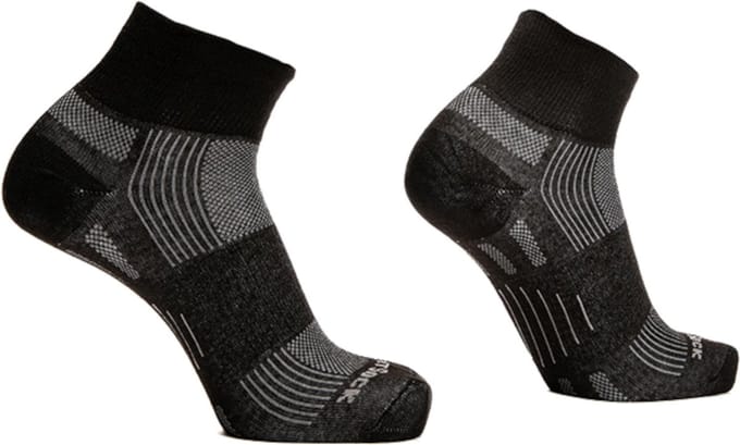 Wrightsock Explore Quarter - Zwart - 41-45