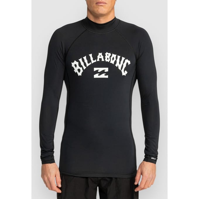 Billabong Logo Surf Longsleeve Lycra zwart