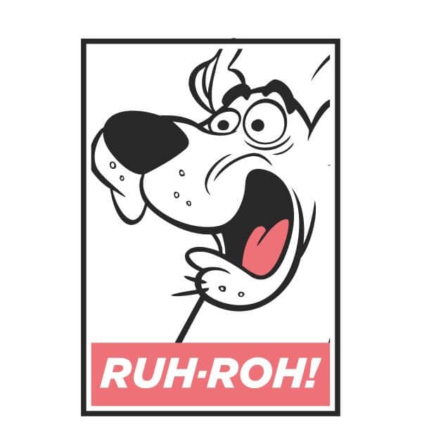 Scooby Doo Ruh-Roh! Women's T-Shirt - White - S