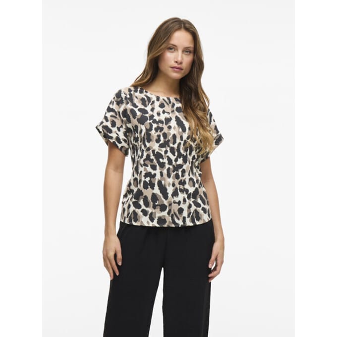Vila Josa SS Shirt Dames - Maat M (38)