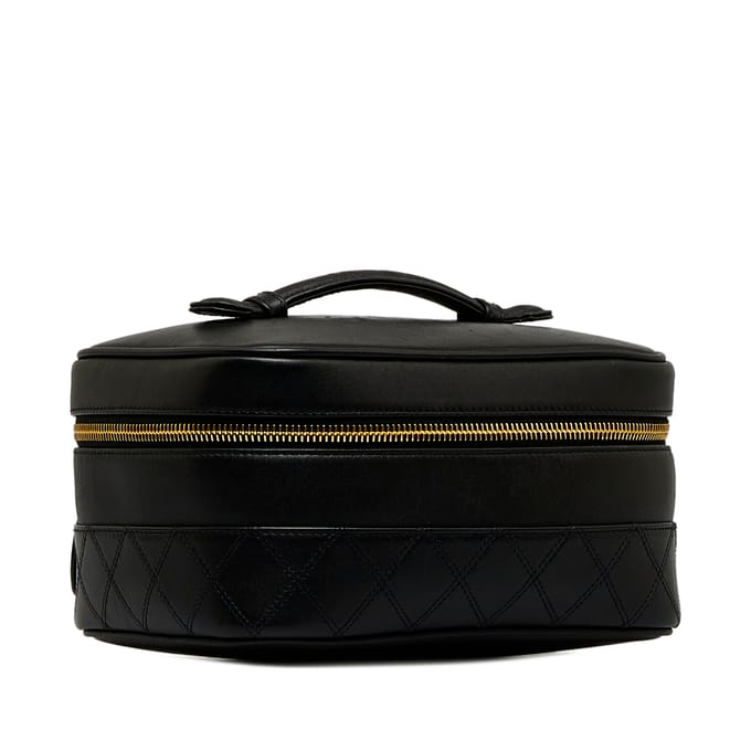 Vintage Chanel CC Vanity Bag Black