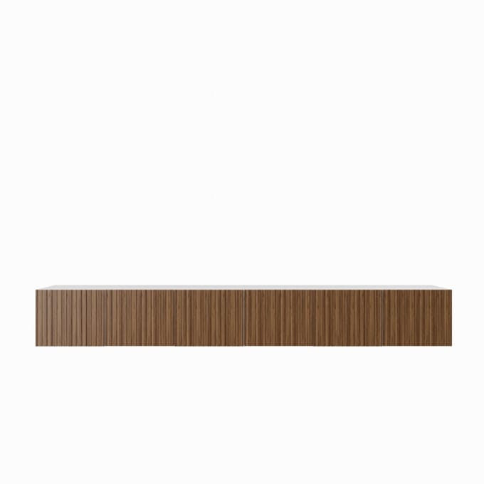 TV-kast Mio 300 (3x100) cm (wit + catania)