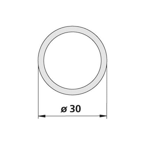 Kermi Vario 2000 ceiling support 250 cm ZDDSWPDV22501K