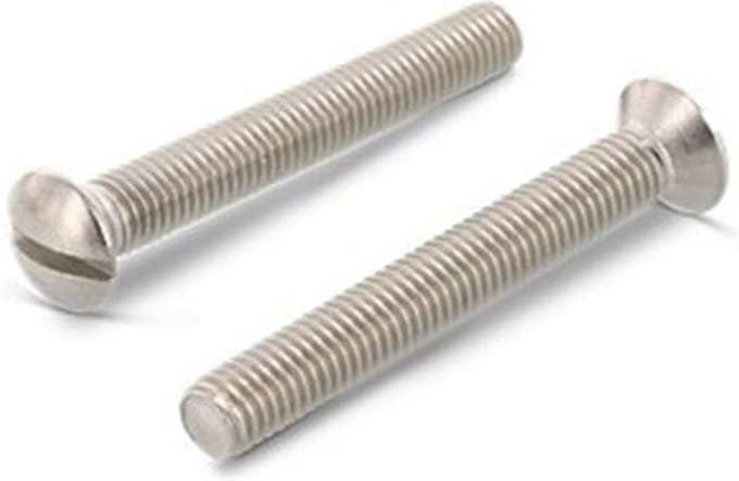 Metaalschroef Din964 M5X50Mm Lk Rvs A2 - 200 stuks