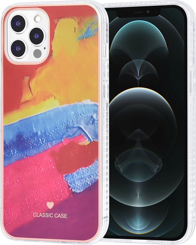 UNIQ Classic Case iPhone 12 Pro Max TPU Back Cover hoesje - Graffiti