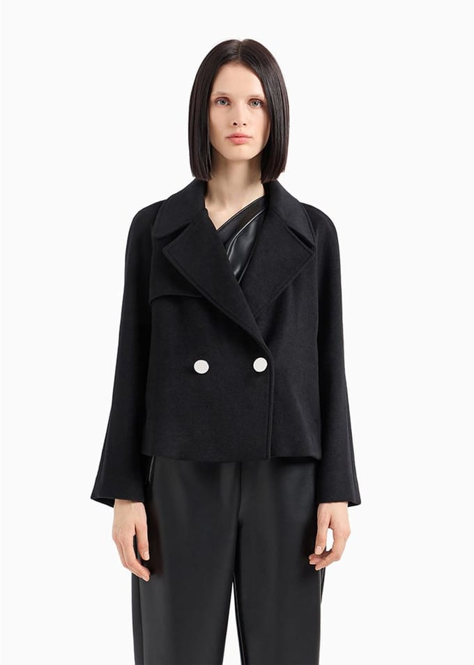 Armani Exchange Xw000036-af10257 Jas Zwart M Vrouw
