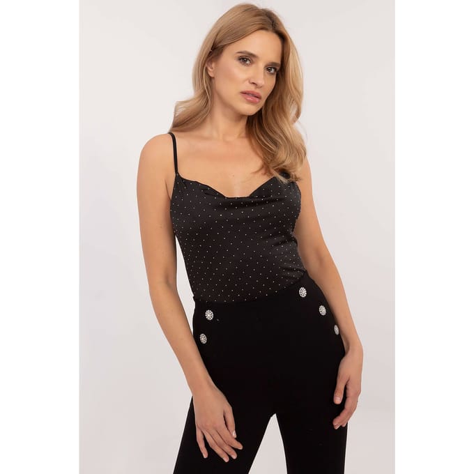 Dazzle Strap Top - Black / One Size