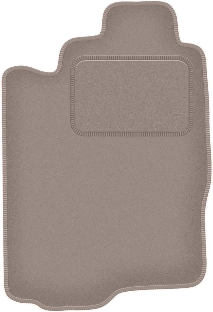 Beige bestuurdersmat voor: Mitsubishi Eclipse IV coupé (2006-)