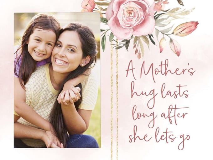 Fotolijst A Mothers hug