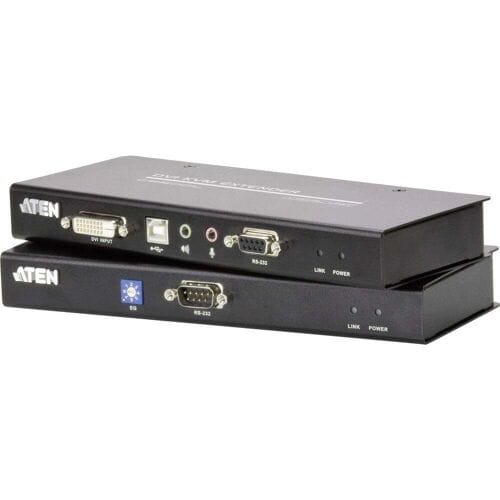 ATEN CE600 Extender (verlenging) DVI, USB-A 2.0 Via netwerkkabel RJ45 60 m
