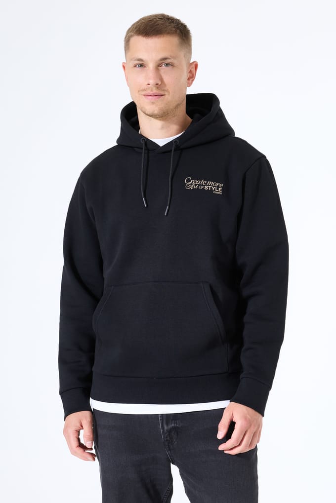 Chief Heren Sweater Zwart - Maat S