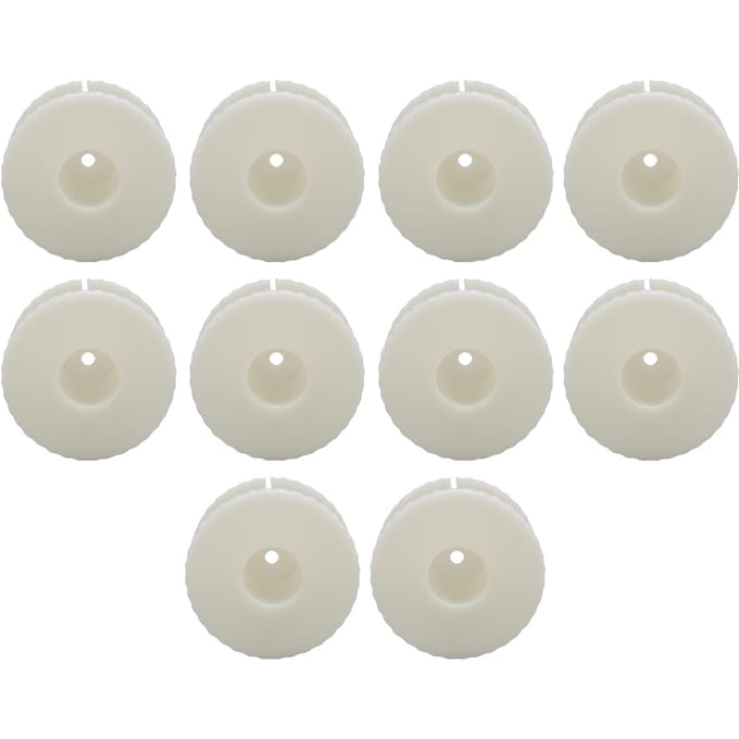 10 Stuks Luidspreker Inductor Spoel Frame Plastic Ronde Spoel Luidspreker Crossover Draadspoel Lege Spoelen white