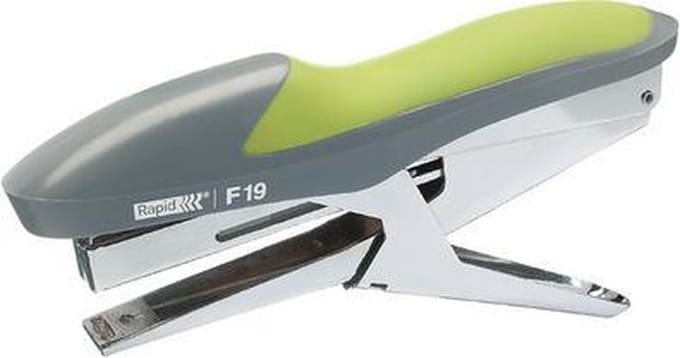 Snelniettang Fashion F19, groen/grijs