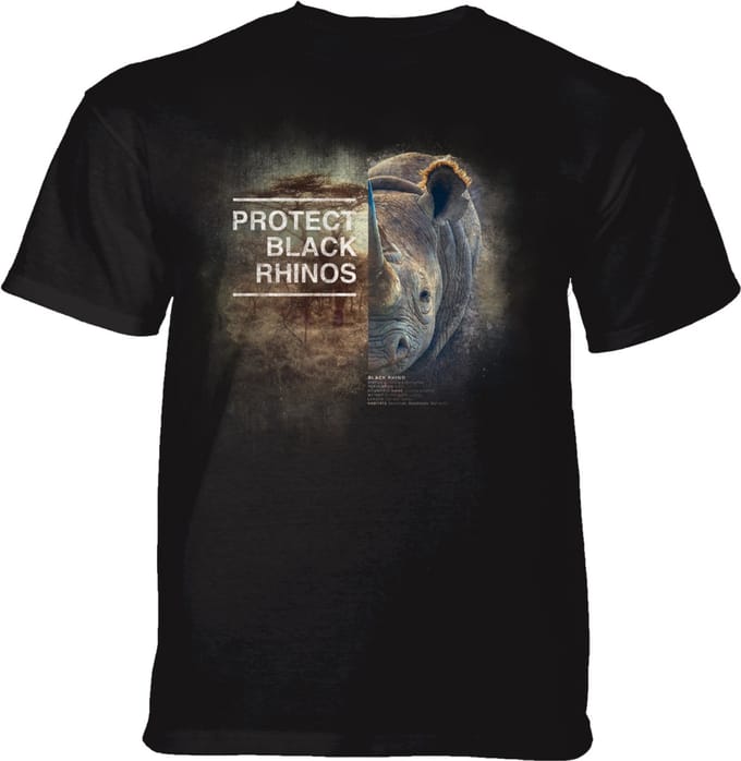 T-shirt Protect Rhino Black M