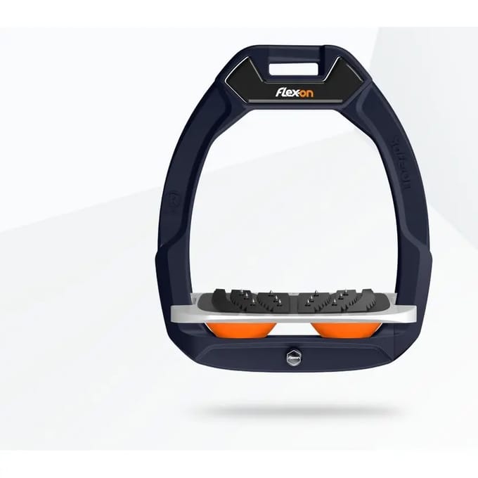 Veiligheid stijgbeugels Incliné Ultra Grip Aluminium/Grijs/Oranje Flex-On Safe-On