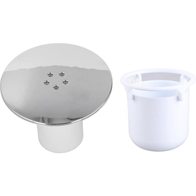 Doucheafvoerdeksel, afvoergoot, afvoerplug, vervanging van het deksel, chroombehandeling, snelle doorstroming gray
