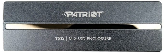 Patriot TXD - Storage enclosure - M.2 - M.2 Card - USB 3.2 (Gen 2)