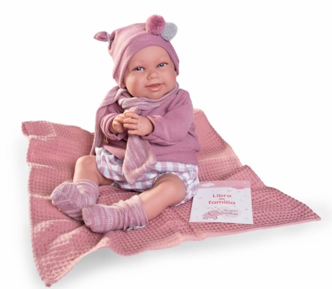 Antonio Juan Reborn babypop - Grote baby pop 52 cm