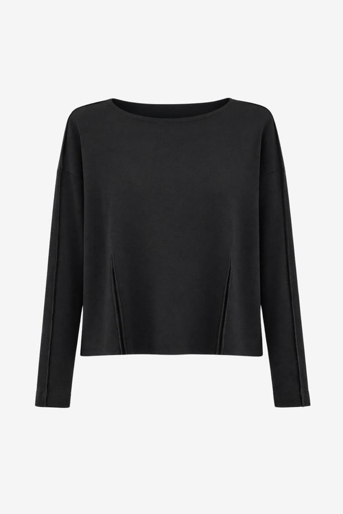Perace punto Milano top | Nero - Nero / S