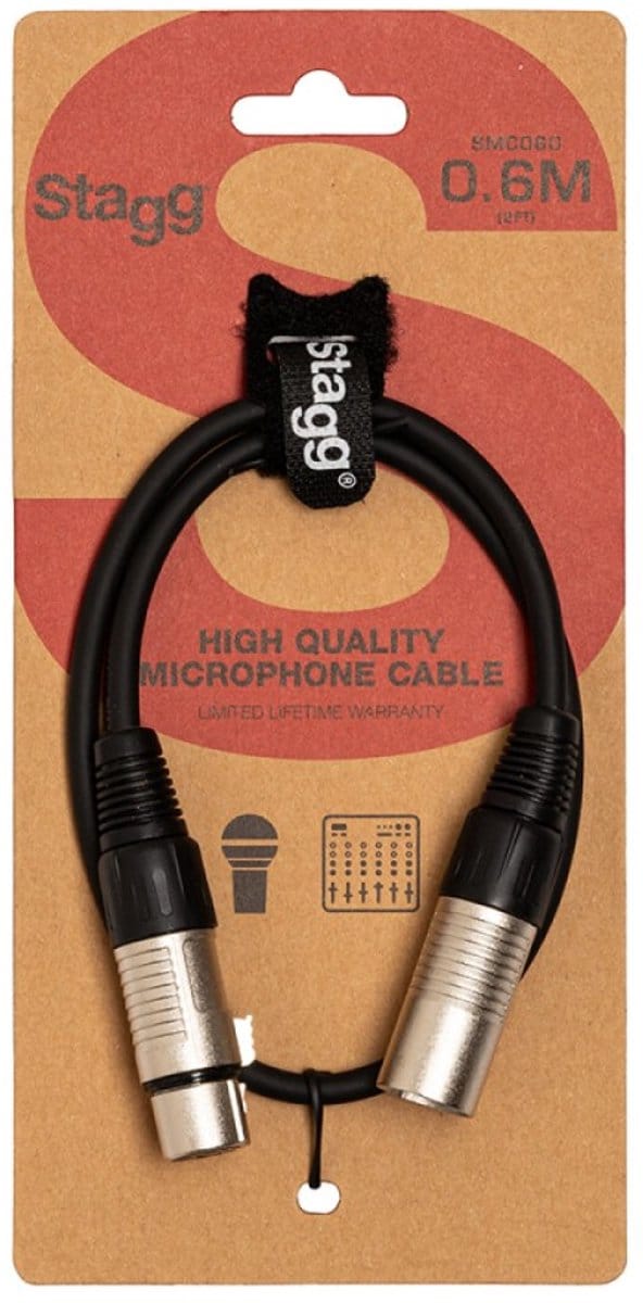 Stagg Microfoon kabel XLR/XLR SMC060