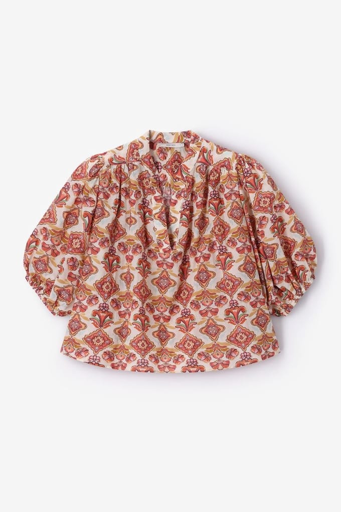 Sissy-Boy - Witte blouse met bloemenprint