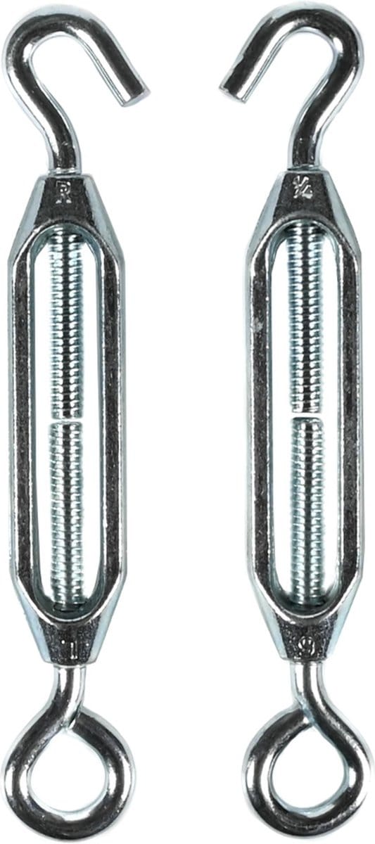 Benson Draadspanner - Haak & Oog - M6 - 2-delig - IJzerwerk