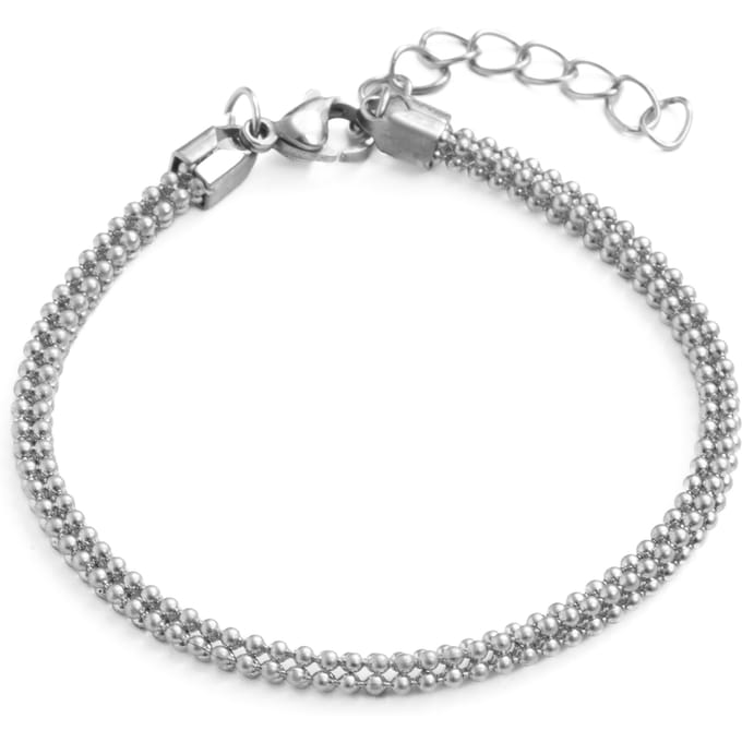 Luxenter Armband met rhodiumafwerking - Dahdan