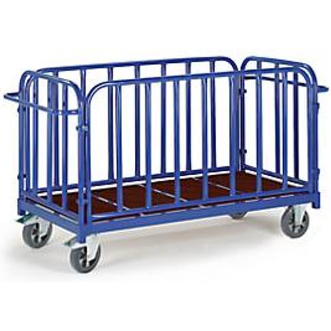 Vierwandwagen, 2000 x 800 mm, draagvermogen 1.200 kg