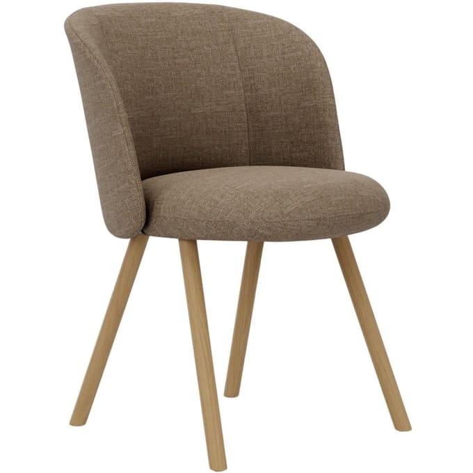 Vitra Mikado stoel eiken frame - Savana papyrus melange