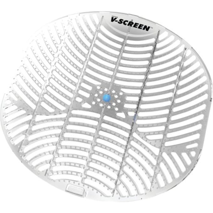Urinoirmat V-Screen Cool Mint Transparant – Tegen Urinegeur & Spatten – 12 Stuks Voordeelpak