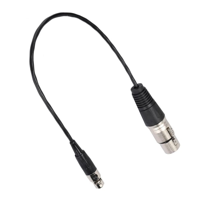 Mini XLR 3-pins Vrouwelijk naar XLR 3-pins Vrouwelijk Audiokabel voor Camera'sSLR's Standaard Microfoonaansluiting
