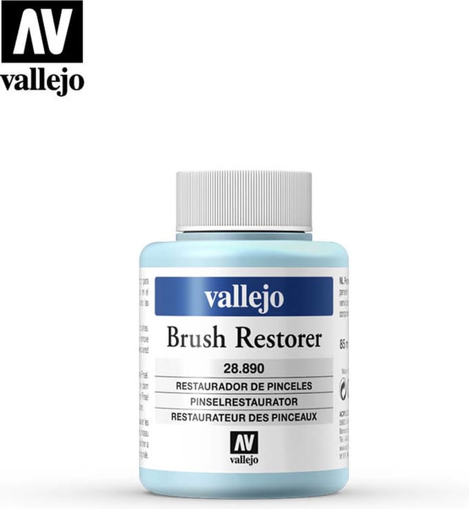 Vallejo Hobbyverf - 28890 Penseel Hersteller - 85ml Cleaner - 85 ml
