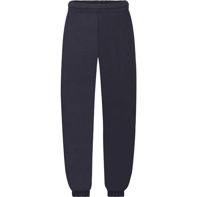 Fruit of the Loom Joggingbroek met elastische zoom voor kinderen/Kinderen (Deep Navy)
