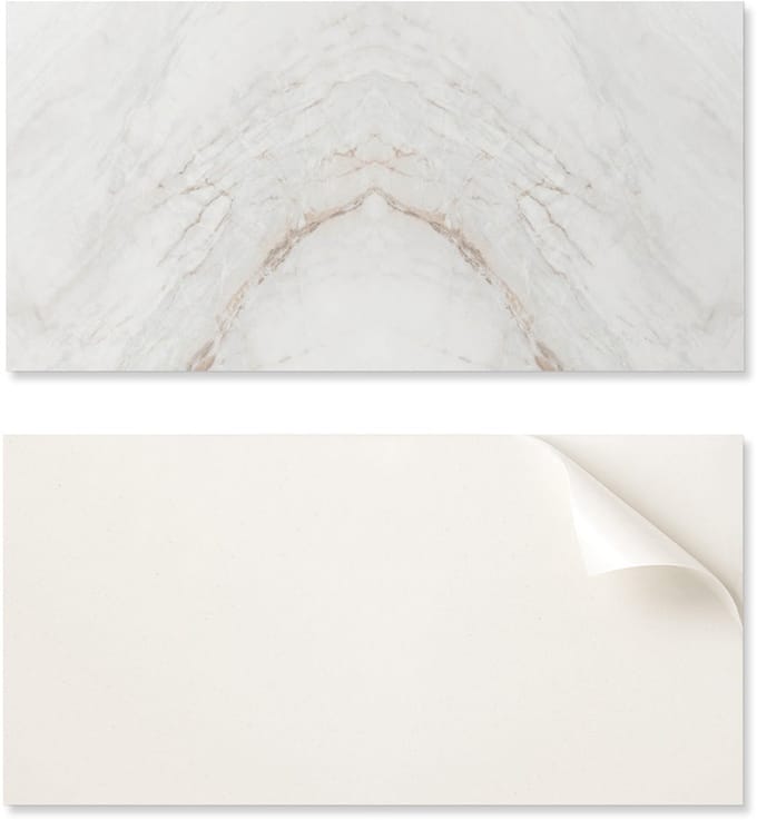 Zelfklevend vinylpaneel - Bedrukte decoratie 100x50 cm Elegant marmerpatroon