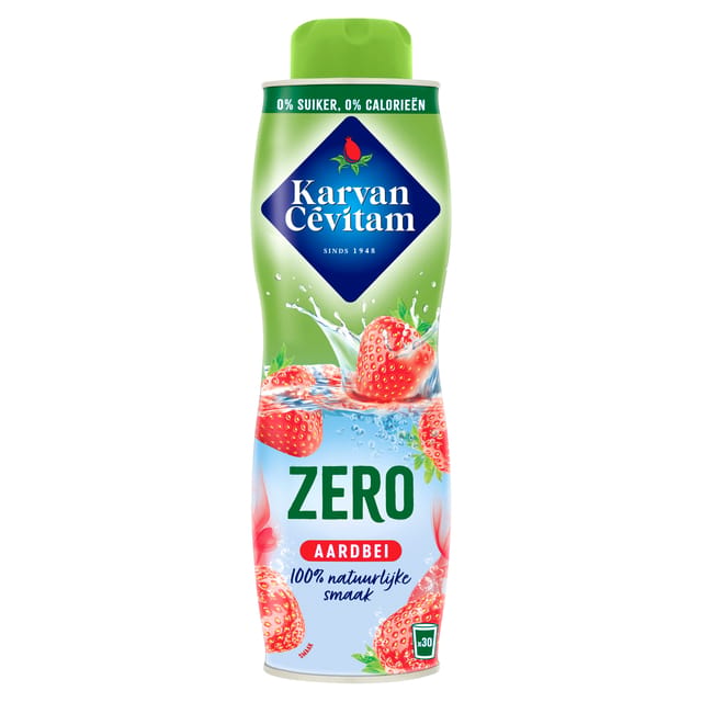 Sirup Karvan Cevitam Erdbeere 0% Zucker 600ml