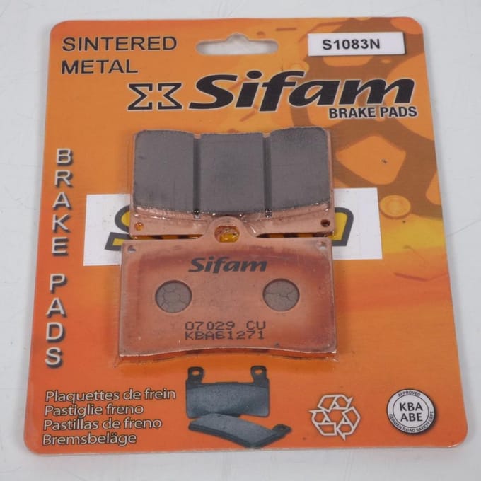 sifam remblokje voor motor ktm 640 lc4 sm kick 2003 av nieuw