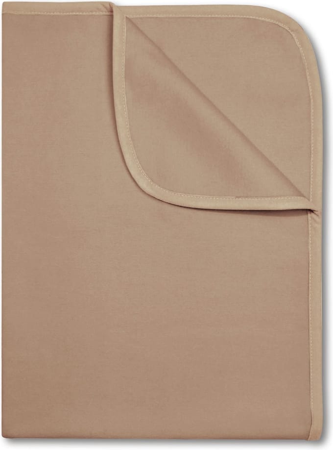 Mingle Moose-Deken- ledikant- beige -100x150