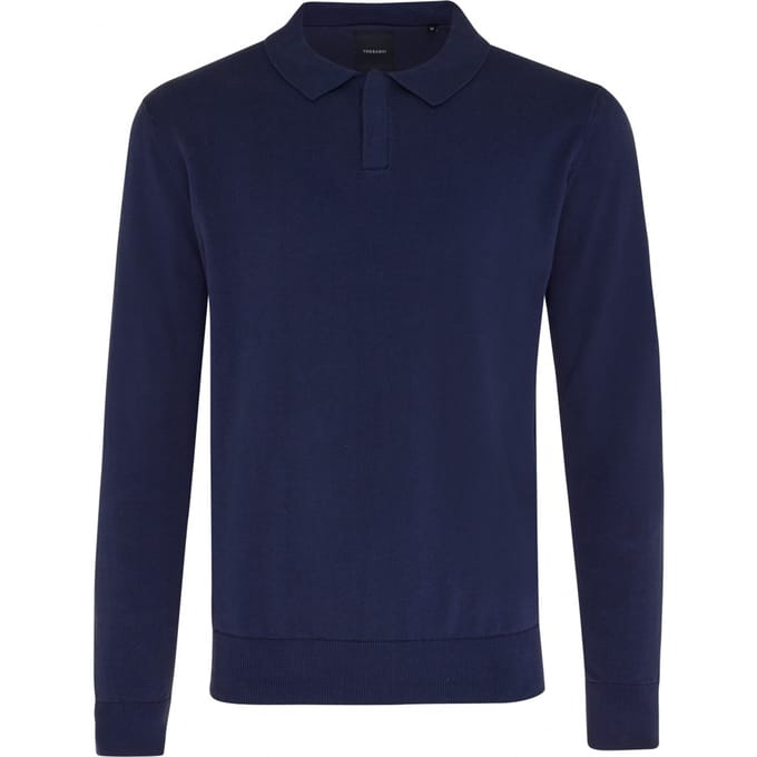 Tresanti SETH Pullover with hidden buttons Navy (TRKWGE049 - 803)