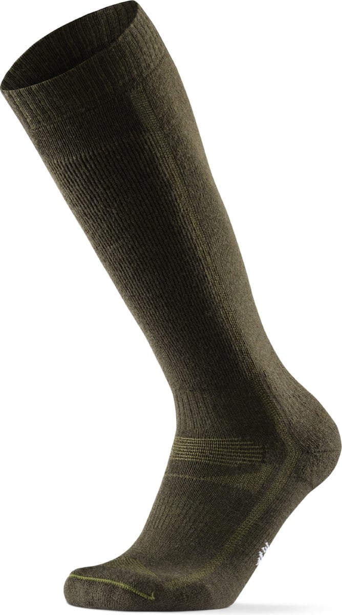 DANISH ENDURANCE Skisokken - van Merino Wol - Groen - Maat 39-42