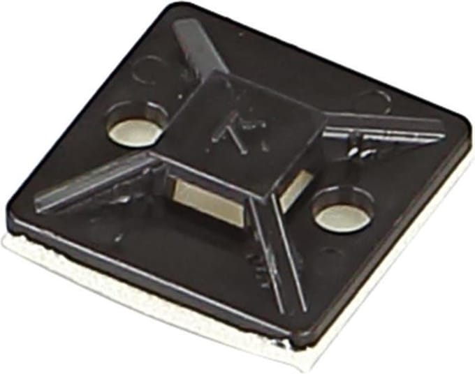 Mount for cable tie width max. 4.6 mm 100 stuks 19.5x19.5mm