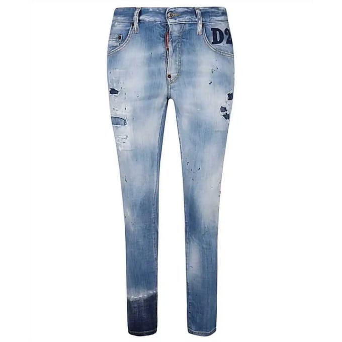 Dsquared2 Skater Jean Lichtblauwe Denim Broek
