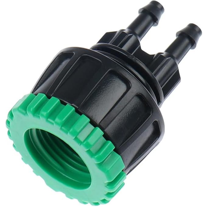 Tuinslang Snelkoppeling Irrigatie 4/7 Adapter Tuinbewateringsgereedschap black