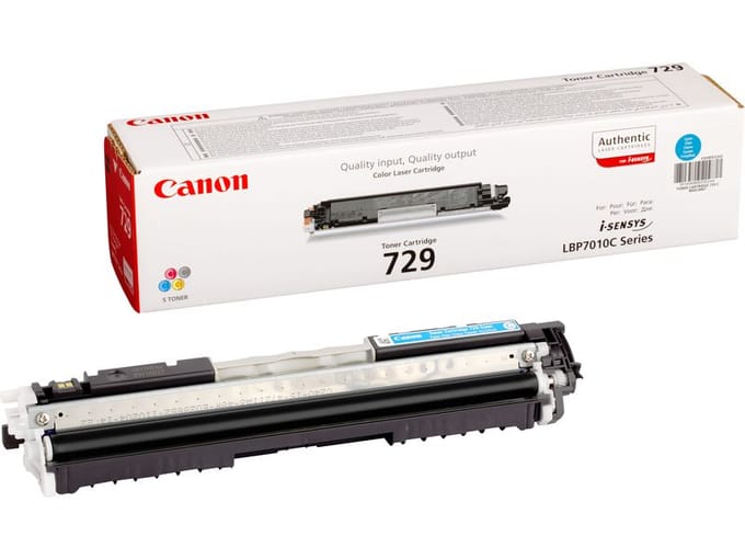 Canon 729 toner cartridge cyaan (origineel)