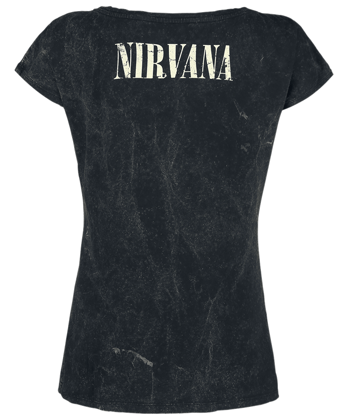 Nirvana T-shirt - Angel - S tot 4XL - voor Vrouwen - charcoal