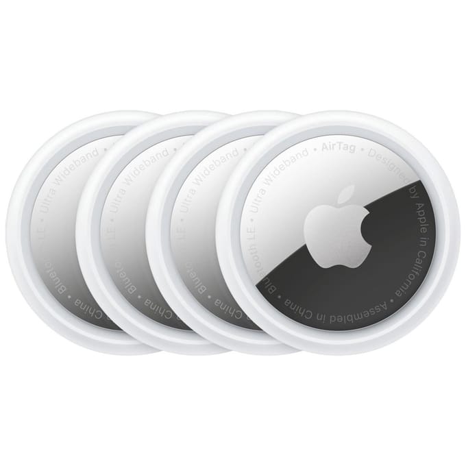 Apple AirTag - 1e generatie (2021) - 4 stuks